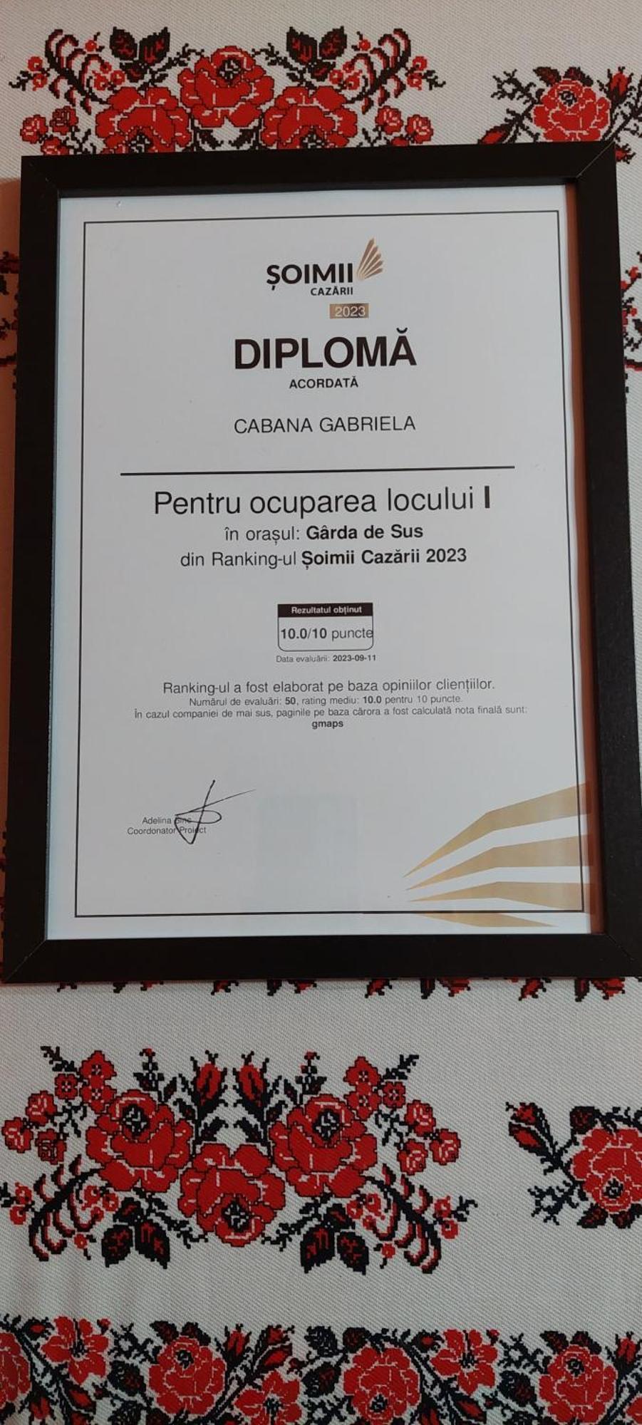 Cabana Gabriela Gîrda de Sus Exterior foto